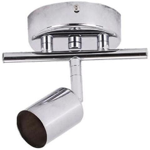 Applique Faretto Soffitto Sospensione Plaffoniera Orientabili Gu10 Led Cromato* - Foto 1