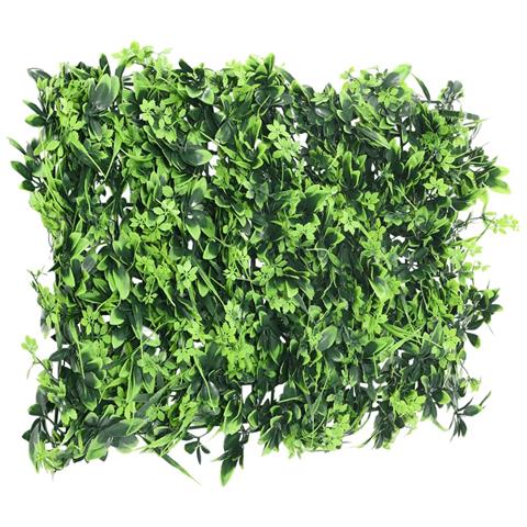 Recinzione Foglie Artificiali6 Pz Verde 40x60 Cm - Foto 3