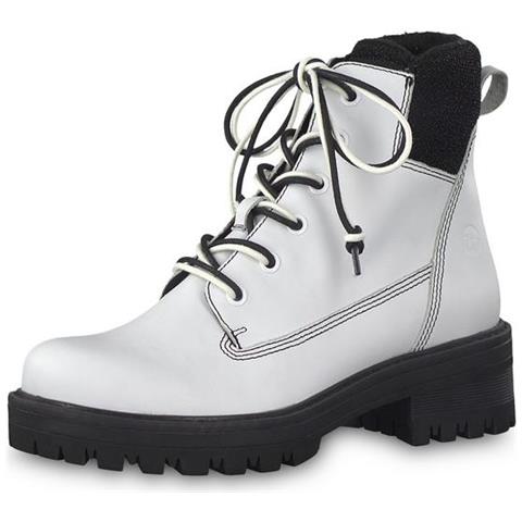 Stivali Isolati In Pelle Bianca Da Donna Con Cerniera 39 - Foto 2