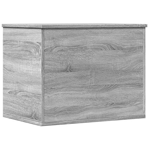 Contenitore Grigio Sonoma 60x42x46 Cm Legno Multistrato - Foto 2