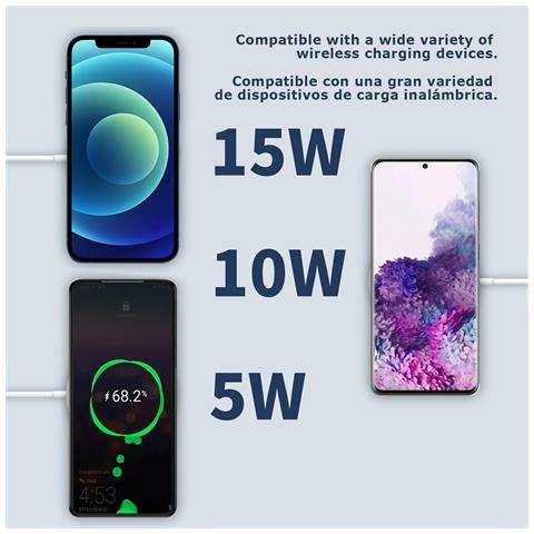 Caricatore Magnetico Compatibile Con Magsafe Per Iphone 12 /13/14. Compatibile Con La Ricarica Wireless Qi Convenzionale. - Foto 5