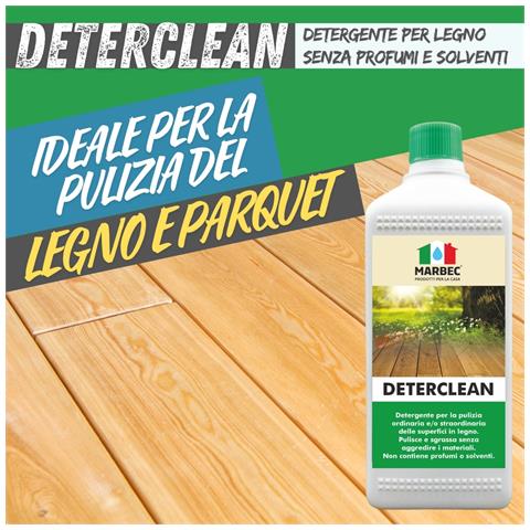 Deterclean 5lt - Detergente Per Pavimenti In Legno - Foto 2