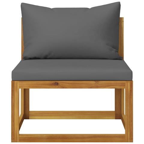 Lusso Casadino -  Set Divani Da Giardino 3 Pz Con Cuscini In Massello Di Acacia - Foto 1