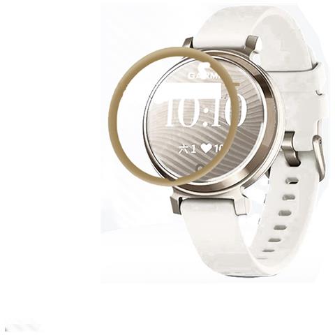 Garmin Lily 2 Pellicola Protettiva Per Lo Schermo, Pellicola Morbida Curva 3d, Oro, Confezione Da 2 - Foto 1