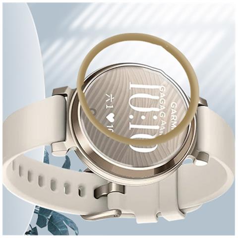 Garmin Lily 2 Pellicola Protettiva Per Lo Schermo, Pellicola Morbida Curva 3d, Oro, Confezione Da 2 - Foto 2
