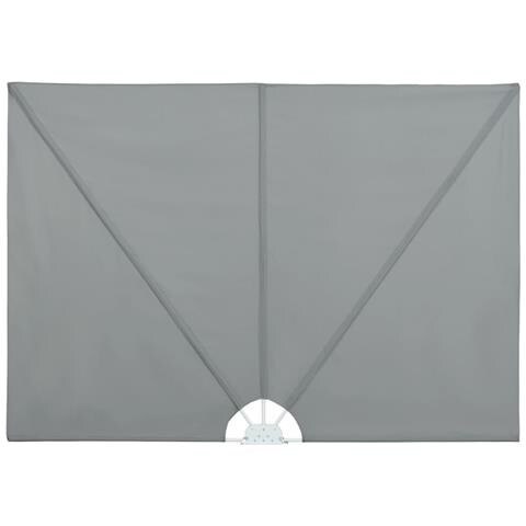 Tenda Laterale Per Terrazza Pieghevole Grigio 300x150 Cm - Foto 1