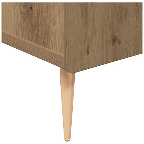 Sideboard Artisan Oak 90x34x80 cm in Legno Ingegnerizzato - Foto 9