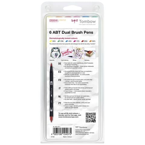 272472063 marcatore Fine /Medio Blu, Verde, Arancione, Rosa, Rosso, Giallo 6 pz - Foto 2