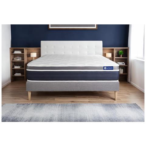 Kit Rete E Materasso Matrimoniale Actimemo Confort 140x190cm - Spessore : 26cm- Memory Foam - Moderatamente Rigido - Foto 1
