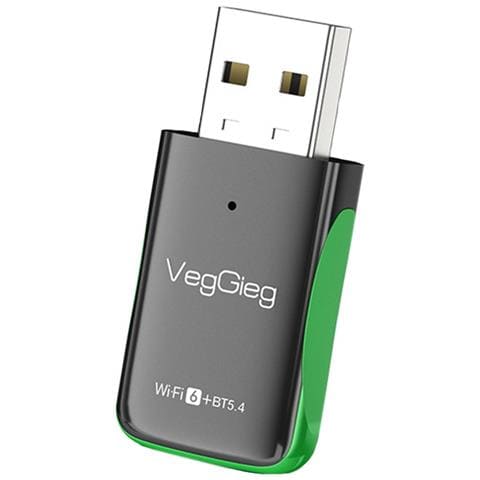 Adattatore Usb Wifi 6 E Bluetooth 5.4 - Scheda Di Rete Wireless Dual Band 5g - Foto 1