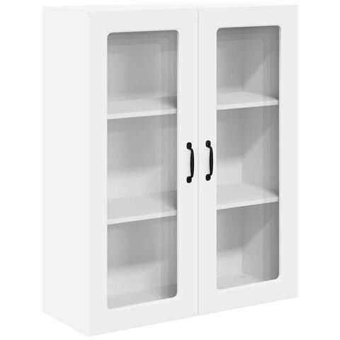 Pensile cucina Bianco 80 x 31 x 100 cm Legno multistrato - Foto 1