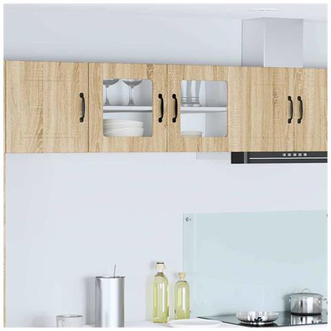 Pensile cucina Rovere Sonoma 80 x 31 x 40 cm Legno multistrato - Foto 2