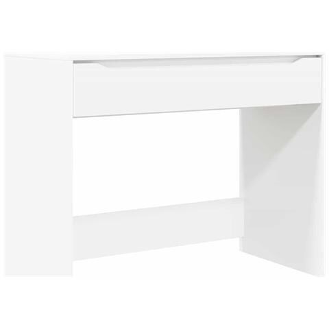 Scrivania Bianco 100 x 50 x 78 cm Legno multistrato - Foto 1