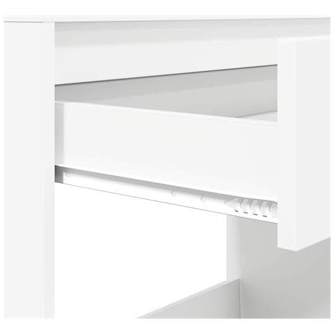Scrivania Bianco 100 x 50 x 78 cm Legno multistrato - Foto 9