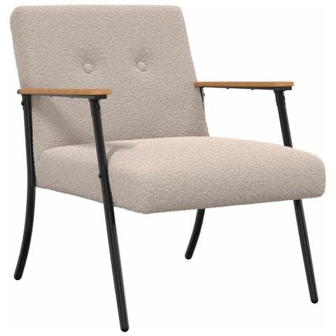 poltrona Grigio chiaro 59 x 75 x 78 cm - Foto 1