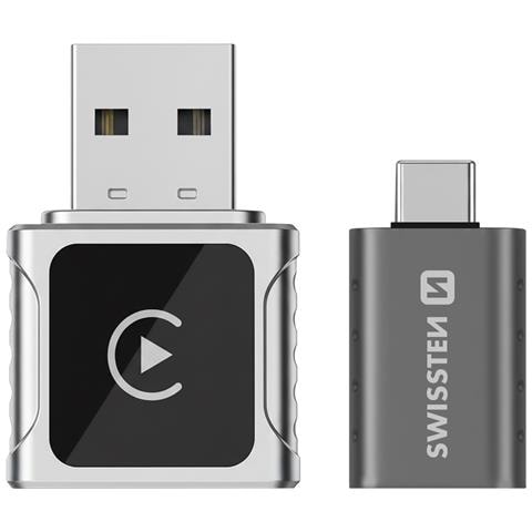 Adattatore Wireless Carlink Per Carplay E Android Auto / Adattatore Usb Usb-c, Grigio - Foto 5