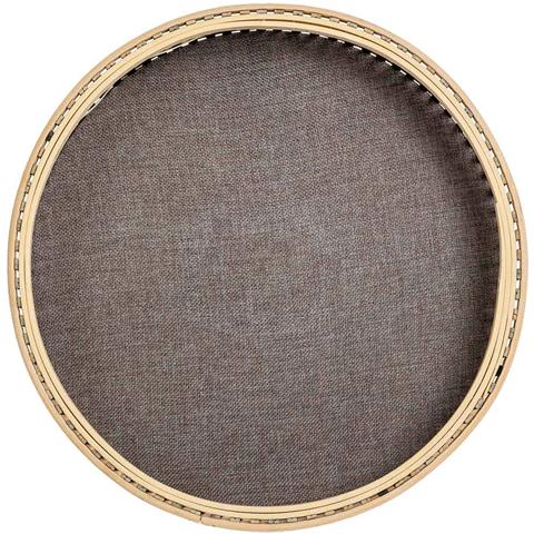 Set Di 3 Tavolini Angolari In Bambù Nero E Legno - Foto 7