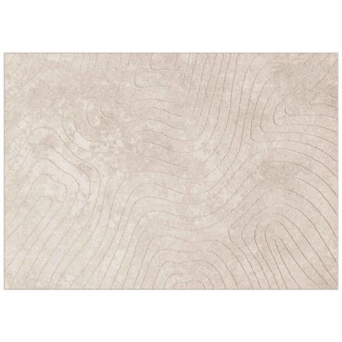Tappeti per area HUARTE Beige 230 x 160 cm Poliestere - Foto 1