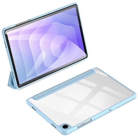 Cover per Galaxy Tab A11+ - Pelle /PU, Blu - Foto 2