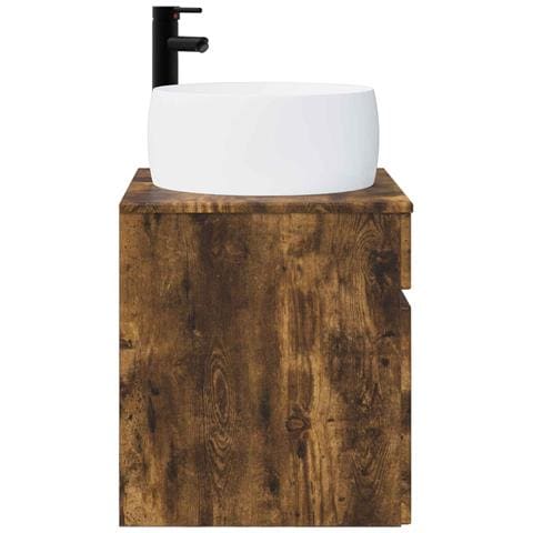 Mobile lavabo da parete Rovere Fumo 49 x 44,5 x 66 cm - Foto 2