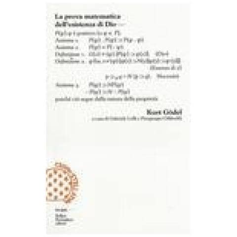 Kurt Gödel - La prova matematica dell'esistenza di Dio - Foto 2