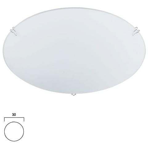 Lampada da soffitto plafoniera per interno moderno cm 25 - Foto 2