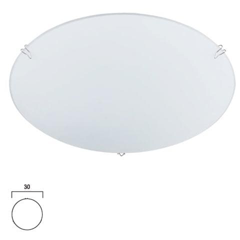 Lampada da soffitto plafoniera per interno moderno cm 25 - Foto 1