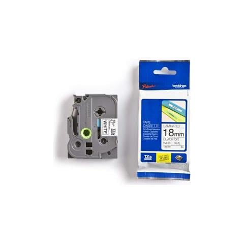 Tapes TZeN241 18mm wh / black - Foto 1