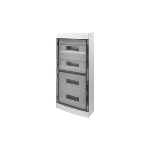 Quadro Di Distribuzione Con Pannelli Finestrati E Telaio Estraibile Predisposto Per Alloggiamento Morsettiere (18x4) 72m Ip65 - Foto 2