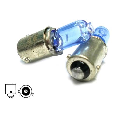 Lampada H6 12V 6W BAX9s H6W con Effetto Gas Xenon Bianco - Foto 1