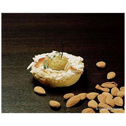 Stampo 15 Tartellette 5x1,5cm Classic Silicone Terracotta - Foto 2