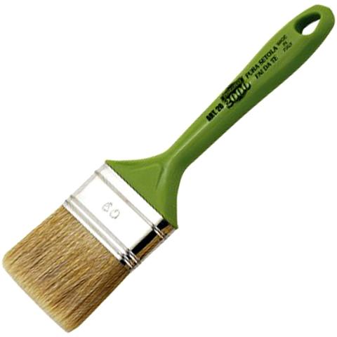 50 Mm - Pennello Manico In Plastica Con Setole Bio - Pennellessa Pittura Vernice - Foto 1