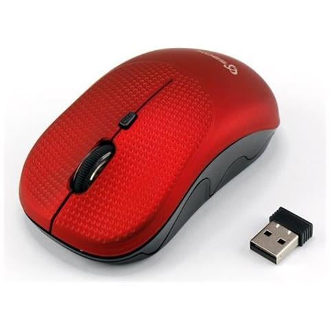 ICSB-WM106RE - Mouse Wireless 1600dpi WM-106R Strawberry Rosso - Foto 1