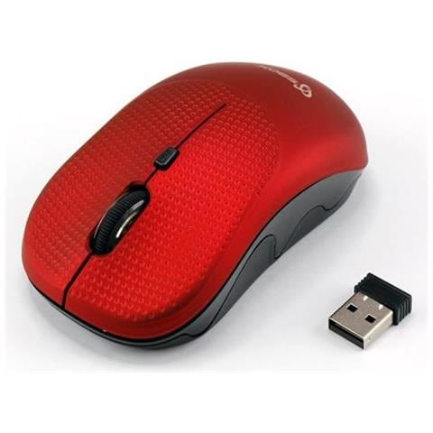 ICSB-WM106RE - Mouse Wireless 1600dpi WM-106R Strawberry Rosso - Foto 2