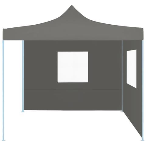 Tendone Per Feste Pieghevole Pop-up Con 2 Pareti 3x3m Antracite - Foto 9