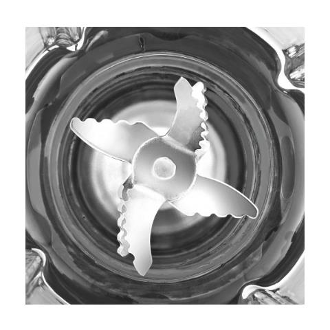 0416490011 Frullatore 400 W Argento (opaco), Nero - Foto 3