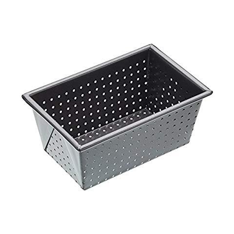 Master Class - Stampo Antiaderente Per Prodotti Da Forno, Perforato E Aerato, 16 Cm X 10cm X 7cm, Colore Grigio - Foto 2