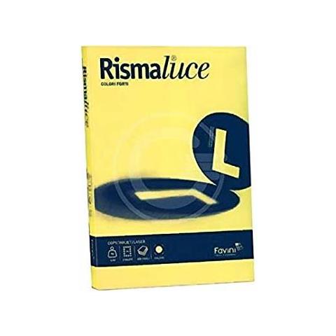 Carta Inkjet Rismaluce: 140 Giallo Sole 53 A3 Giallo - Foto 2