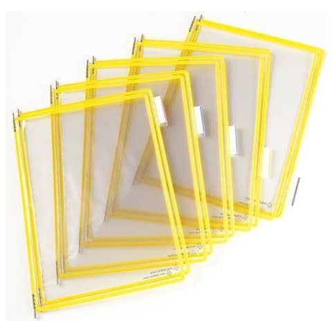 Buste Per Leggio T-technic A4 Giallo Conf. 10 Pezzi - 114004 - Foto 1