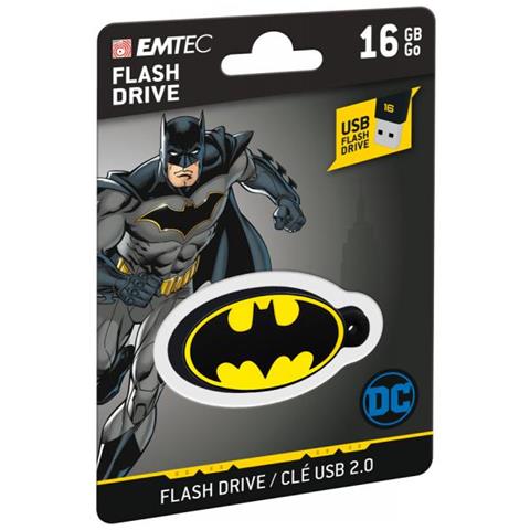 Dc Comics Collector Batman - Usb-flash-laufwerk - 16gb - Usb2.0 (ecmmd16gdcc02)  - Foto 1