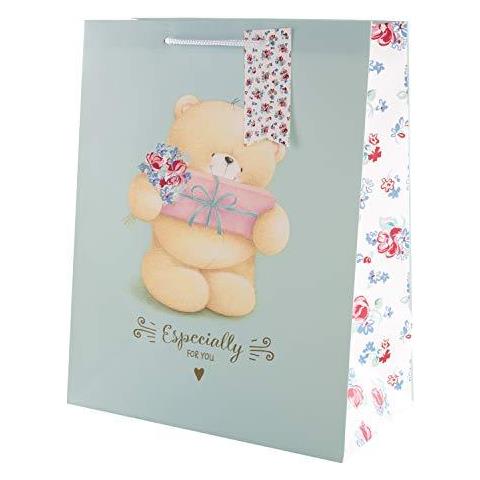 Multi-occasion Gift Bag Da - Carino Forever Friends Soprattutto Per Voi - Grande (compleanno Festa Della Mamma Grazie) - Foto 1