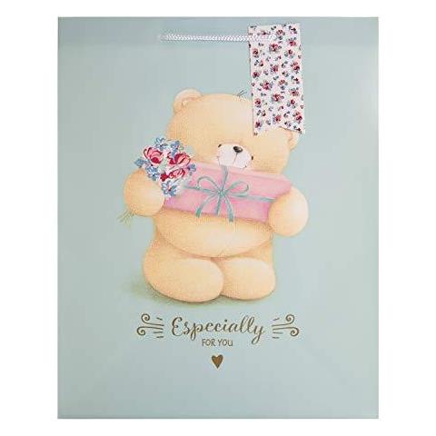 Multi-occasion Gift Bag Da - Carino Forever Friends Soprattutto Per Voi - Grande (compleanno Festa Della Mamma Grazie) - Foto 3