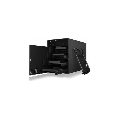Box Esterno HDD /SSD, 2.5/3.5" SATA Seriale ATA II /III 10 Gbit /s Collegamento USB Colore Nero - Foto 3