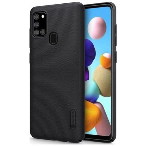 Custodia Frosted Shell Posteriore Rigida Antiscivolo Samsung Galaxy A21s A217 Black - Foto 2