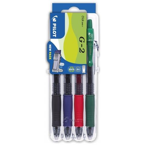 G-2 Nero, Blu, Verde, Rosso 4 pz - Foto 1