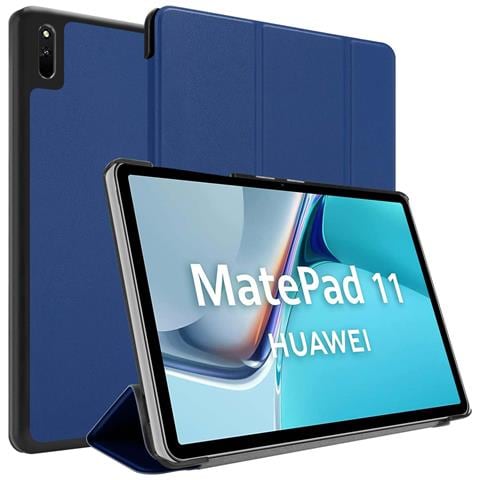 Custodia Per Tablet Compatibile Con Huawei Matepad 11 (10.95 Zoll) In Blu Scuro Jersey - Coperchio Protettiva Ultra Sottile Con Funzione Auto Wake Up E Stand - Foto 7