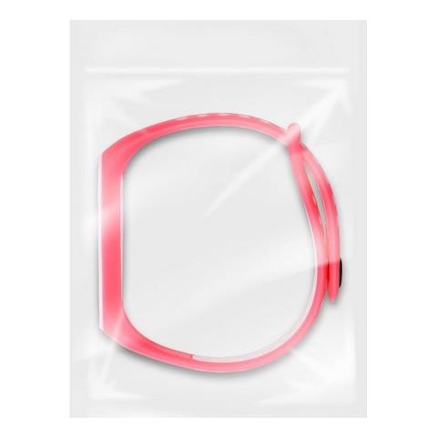 Cinturino Silicone Watch Band Per Xiaomi Mi Band 5 - 6 - 7 White-pink - Foto 3