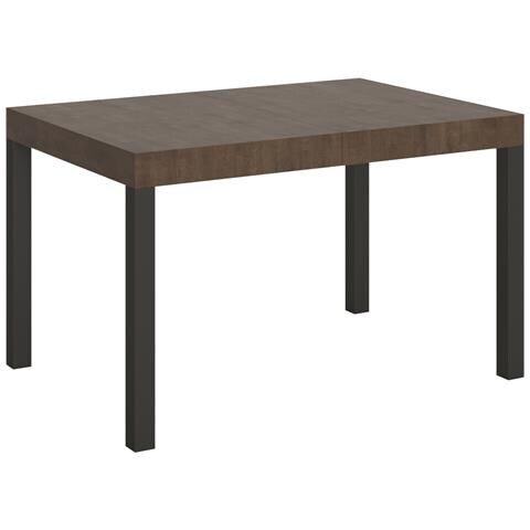 Tavolo Allungabile 90x130/234 Cm Everyday Telaio Antracite - Noce - Foto 5