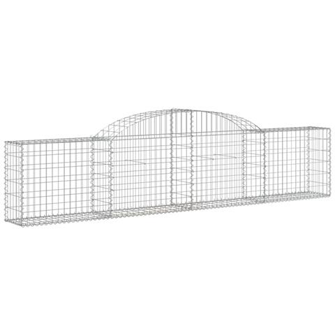 Cesto Gabbione Ad Arco 300x30x60/80 Cm Ferro Zincato - Foto 1