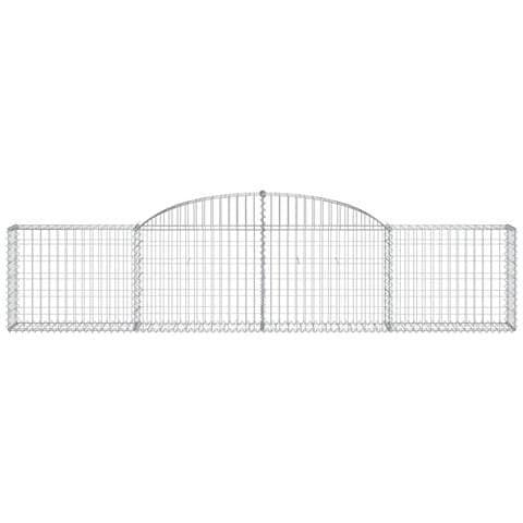 Cesto Gabbione Ad Arco 300x30x60/80 Cm Ferro Zincato - Foto 2